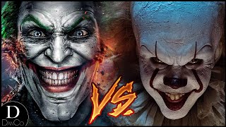 Joker VS Pennywise  DC Comics  IT  BATTLE ARENA [upl. by Kushner]