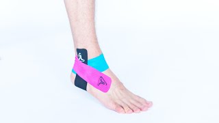 TRUETAPE® Ankle Stability  Kinesiology Tape Instruction [upl. by Leblanc]