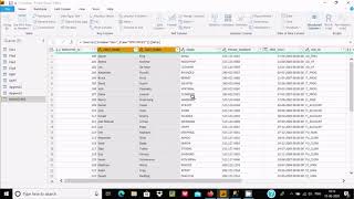 Merge Columns in Power Query  Power BI [upl. by Giff]