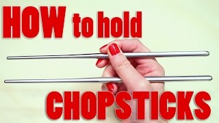 How to properly hold chopsticks [upl. by Marzi]