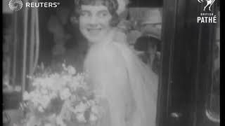 Debutantes at Buckingham Palace 1929 [upl. by Dronski]