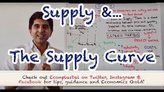 Y1 4 Supply and the Supply Curve [upl. by Prue]