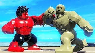 Red Hulk VS Abomination  Epic Battle in Lego Marvel Superheroes [upl. by Syned159]