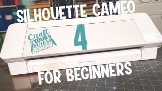 ✨ Introduction to the Silhouette Cameo 4 for Beginners [upl. by Nonaihr]