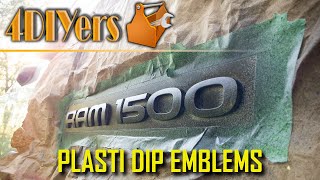 How to Plasti Dip Emblems with Glossifier [upl. by Eemak488]