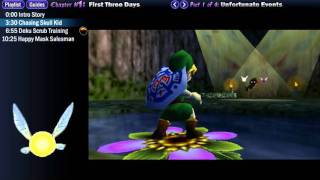 Legend of Zelda Majoras Mask Walkthrough 01 14 quotFirst Three Days Unfortunate Eventsquot [upl. by Bat586]