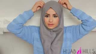 Quick and Simple Hijab Style [upl. by Ivo]