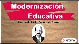 MODERNIZACIÓN EDUCATIVA [upl. by Locin]