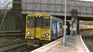 Half an Hour at 216  Birkenhead North Station 1022017  Class 507 508 terminus [upl. by Sandye]