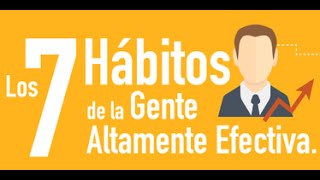 LOS 7 HÁBITOS DE LA GENTE ALTAMENTE EFECTIVA  STEPHEN COVEY [upl. by Dolloff]