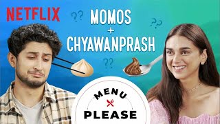 Aditi Rao Hydari Tries The MOST AJEEB Food Combinations  Menu Please  Ajeeb Daastaans [upl. by Araminta]