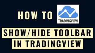 Show or Hide Drawing Toolbar In TradingView [upl. by Langelo]