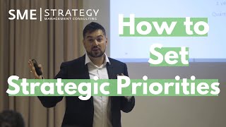 How to Set Strategic Priorities in Your Plan [upl. by Yleen877]