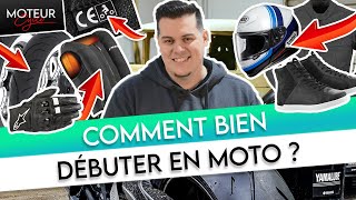 🏍️ Equipement entretien conduite Nos meilleurs conseils pour débuter à moto   Moteur Cycle [upl. by Diskson]