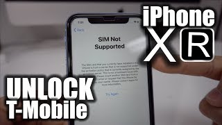 How To Unlock iPhone XR From TMobile to Any Carrier [upl. by Eadnus395]