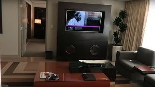 Las Vegas Hotel Room Tour Aria Executive Hospitality Suite [upl. by Dazraf10]