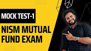 NISM Mutual Fund Mock Test 1  NISM Mutual Fund Exam [upl. by Benjy]