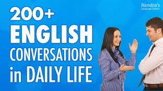 200 English Conversation Dialogues in Real Life with Common Phrases [upl. by Mallory518]