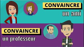 Daily French Dialogues and Conversation Practice  Convaincre un Professeur et un Ami [upl. by Ymmaj]