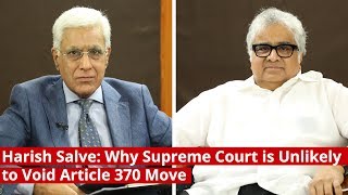 Harish Salve Why Supreme Court is Unlikely to Void Article 370 Move [upl. by Teryl]