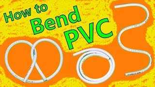 HOW TO BEND PVC PIPE EASY [upl. by Aicatsan]