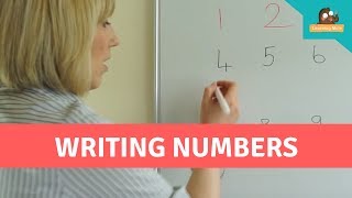 Writing Numbers from 110 for Kids  How to Write Numbers  Learning the English Numbers [upl. by Nimzay]