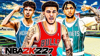 LAMELO LONZO amp LIANGELO BALL are UNSTOPPABLE in NBA 2K22 [upl. by Bertine]