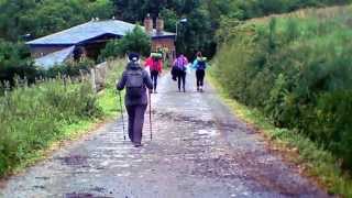 Camino de Santiago Etapa 3ª Monasterio de Samos  Sarria [upl. by Ariaic513]