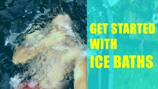 ICE BATH  HOW TO GET STARTED W Wim Hof Cold Water Therapy amp Wim Hof Breathing  Iceman Challenge [upl. by Nerreg828]