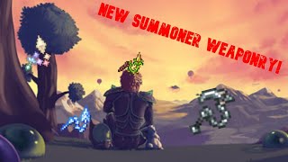 Whip Guide and Showcase New Summoner MiniClass Terraria 14 [upl. by Kiel]