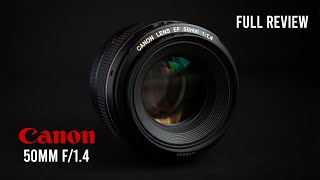 Canon EF 50mm f14 USM  Full Review and the beauty of Prime Lenses [upl. by Annanhoj]