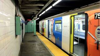 IRT SWATCH Adwrapped R142A 6 train at Longwood Avenue Pelham Bound [upl. by Lirba]