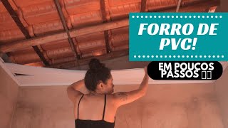 Como instalar forro de PVC [upl. by Nuahsor]