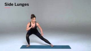 How to Do Side Lunges for Lean Legs  Health [upl. by Nnad]