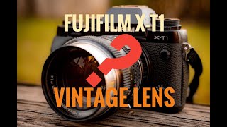 Fujifilm XT1 with a vintage lens Konica Hexanon 50mm f14 RADIOACTIVE [upl. by Alidus]