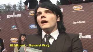 Gerard Way Interview  Scream Awards [upl. by Aztinay]