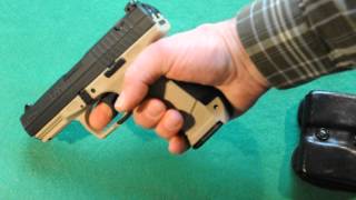 Walther P99 QA 40 SampW Coyote Tan  overview [upl. by Nuahs]