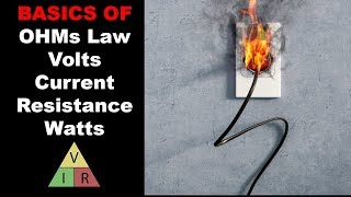 Basics of Ohms Law Volts Amps Ohms and Watts Explained [upl. by Adnat]