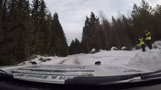 Rally Hadeland SS2 Åstjern inboard [upl. by Eshelman]