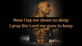 2Pac  When Thugz Cry Lyrics [upl. by Boak255]