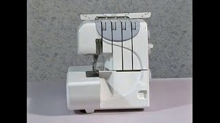 Janome 9300DX Overlocker Video [upl. by Brittan600]