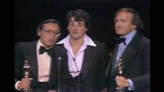 Rocky Wins Best Picture 1977 Oscars [upl. by Hugon672]