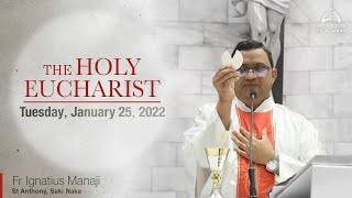 The Holy Eucharist – Tuesday January 25  Archdiocese of Bombay [upl. by Santiago633]