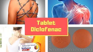 Diclofenac Side Effects and Uses  Diclofenac Tablet 75mg 150mg  Tab Volteren Voveran [upl. by Preuss]