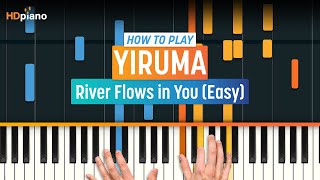 How to Play quotRiver Flows in Youquot by Yiruma Easy  HDpiano Part 1 Piano Tutorial [upl. by Appledorf]