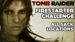 Tomb Raider  Firestarter Challenge All Sack Locations  Geothermal Caverns [upl. by Jorge]