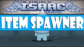 The Binding of Isaac Rebirth  How To Spawn Any Item [upl. by Niret]