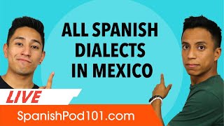 All the Different Spanish Dialects within Mexico [upl. by Kosey]