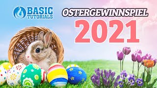 Basic Tutorials Ostergewinnspiel 2021 Viele TechnikGewinne im April [upl. by Lynsey94]