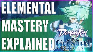 Elemental Mastery In 5 Minutes Or Less  Genshin Impact [upl. by Dasie]